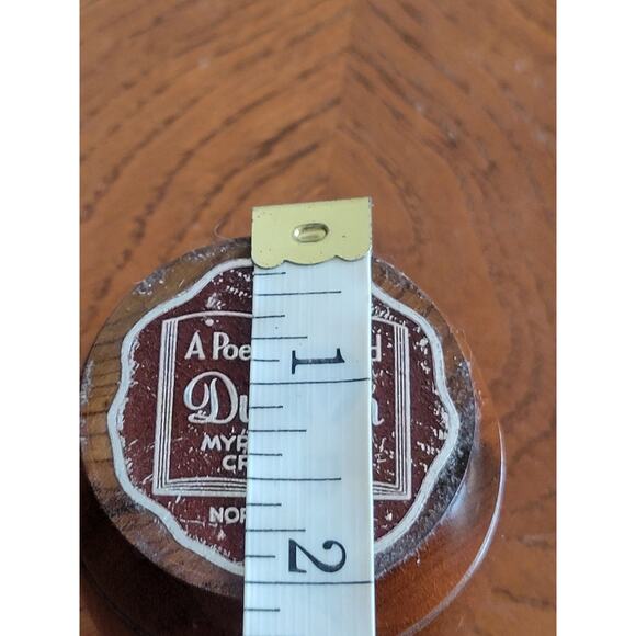 Duncan "Poem in Wood" Myrtlewood Crofters Wooden Barrel Shaped Toothpick Holder - Picture 3 of 11